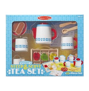 מארז כלי תה מעץ|Melissa & Doug