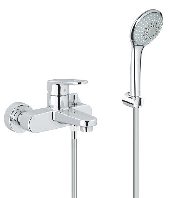 ברז סוללה 33547002 יורופלוס EUROPLUS כרום GROHE