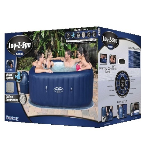 ג'קוזי מתנפח לבית ולגינה ‏ 54154 BESTWAY HAWAII