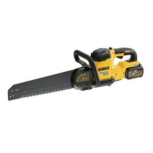 מסור אליגטור נטען בראשלס + 2 סוללות 2 ו- 6 אמפר DeWALT DCS396T2 BL 54V 