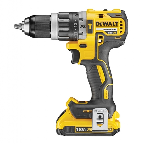 גוף מברגה/מקדחה רוטטת נטענת בראשלס Dewalt DCD796N 18V BL
