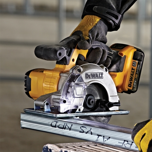 מסור עגול לחיתוך מתכת 20V MAX DCS373B DEWALT - גוף בלבד