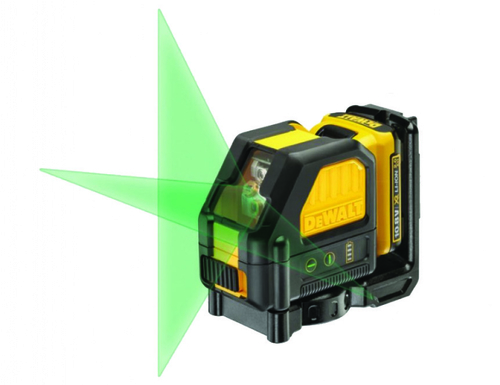 פלס לייזר ירוק 10.8V- 2 קרניים