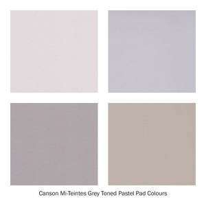 בלוק נייר Mi Teintes גוונים אפורים32/41  CANSON