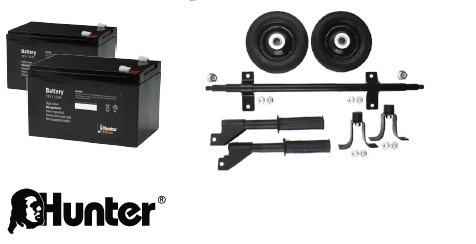 סט גלגלים וידית אחיזה לגנרטור 2200W/3200W דגם 101002-001 Hunter