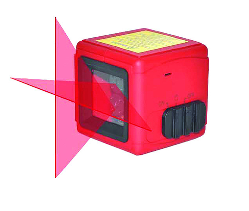 פלס לייזר היקפי LP 101 CUBE קרן אדומה