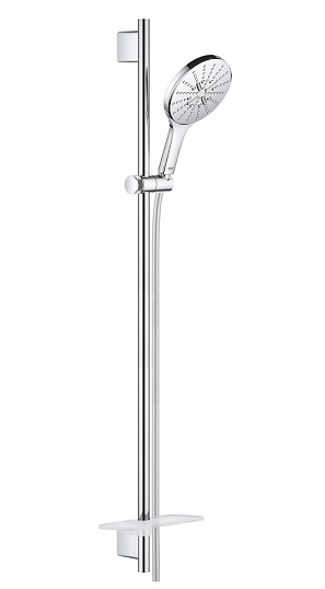 26594000 של Grohe הוא סט מוט פינוק למקלחת מסדרת Rainshower SmartActive 150