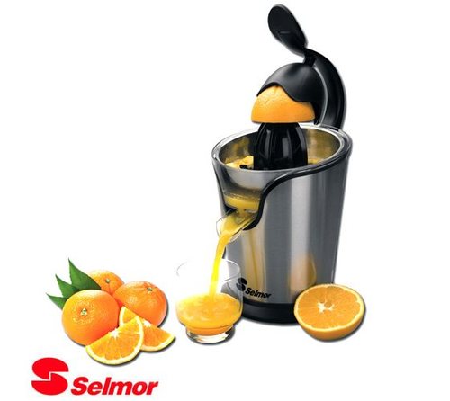 מסחטת הדרים מביתת סלמור בצבע נירוסטה דגם SE-117 Selmor