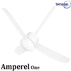 מאוורר תקרה כולל גוף תאורה אמפראל "Amperel One 54