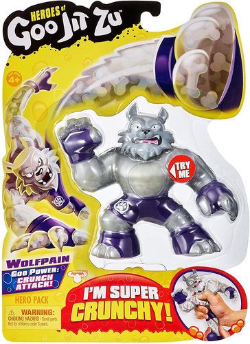 בובת קראנצי נמעכת ונמתחת Wolfpain זאב הכאב 