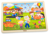 פאזל 24 חלקים מעץ מלא - עונת הסתיו