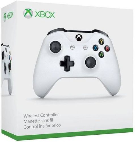 שלט Xbox אלחוטי בצבע לבן