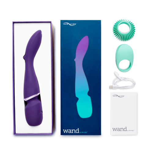 ויברטור וונד פרימיום נטען We-Vibe Wand  במחיר מיוחד ובלעדי לסקס פלאנט
