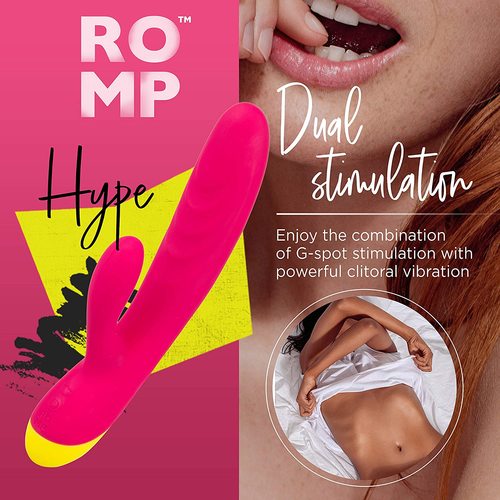 ויברטור סיליקון נטען עם מאלץ אורגזמה Romp -Jazz