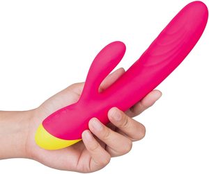 ויברטור סיליקון לגירוי כפול