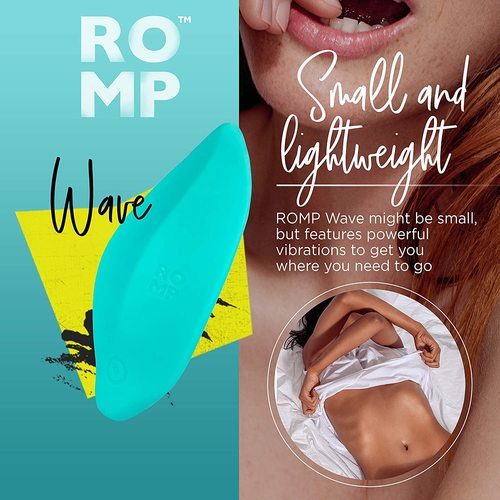 ויברטור סיליקון נטען לעינוג הדגדגן Romp -Wave