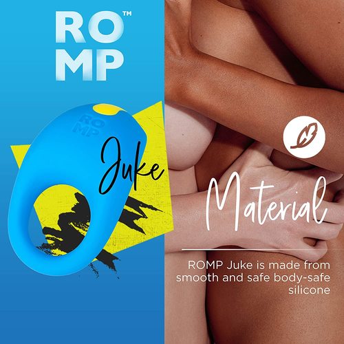 טבעת רטט נטענת מסיליקון עם 10 מצבי רטט שונים  Romp -Juke