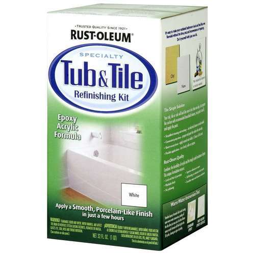 לכה אקרילית לחידוש אמבטיות דגם 7860519 rust oleum