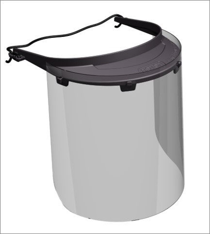 מגן פנים שני שקפים  FACE SHIELD