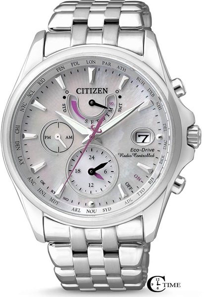 Citizen CIFC0010-55D - שעון יוקרה לאישה בטכנולוגית רדיו קונטרול