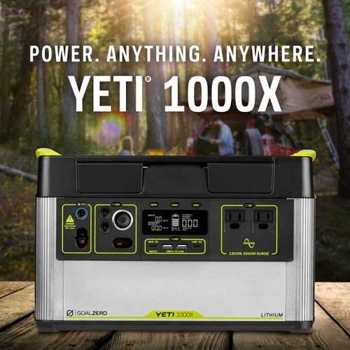 תחנת כוח ניידת לקמפינג Goal Zero 983Wh דגם YETI 1000X