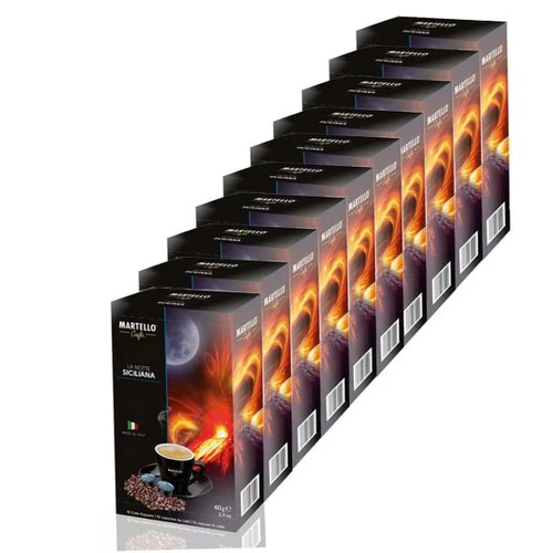 מארז 100 קפסולות קפה מרטלו - לה נוטה סיציליאנה