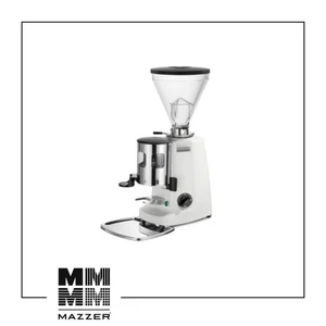 מטחנת קפה מחלק מנות מאזר Mazzer Super Jolly לבן