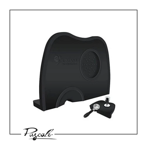 Pascale Black Rubber Corner Coffee Tamper Pad