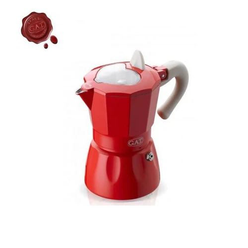 G.A.T Rossana מקינטה אלומיניום 6 כוסות/אדום