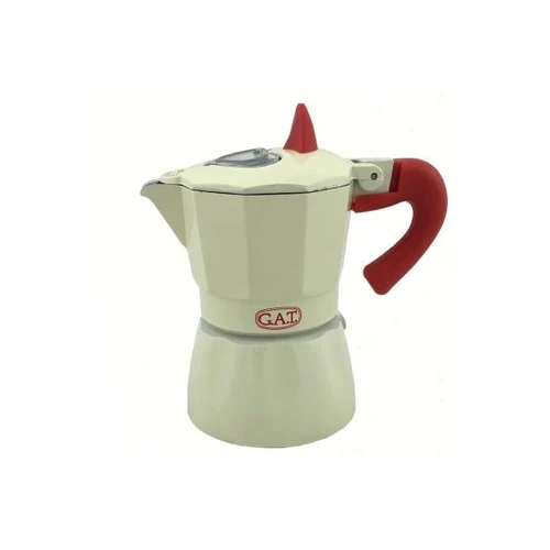 G.A.T Rosella 'מקינטה אלומיניום 6 כוסות/בז