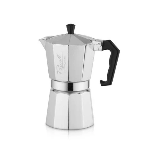 Pascale Stovetop Aluminium Coffee Maker פסקל מקינטה אלומיניום 9 כוסות