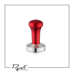 Pascale Tamper Red Aluminium Handle 58mm דוחסן קפה פסקל ידית אלומיניום אדומה