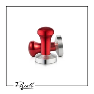 Pascale Tamper Red Aluminium Handle 51mm דוחסן קפה פסקל ידית אלומיניום אדומה
