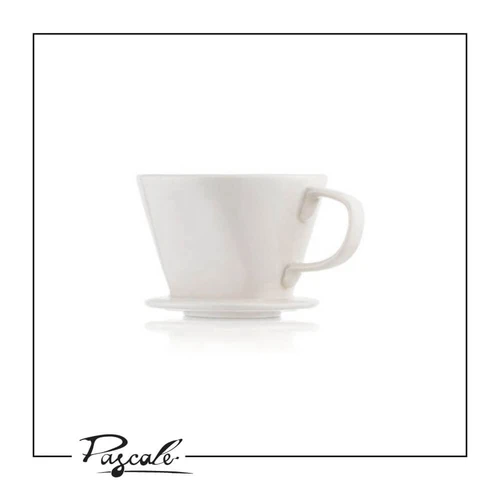 Pascale Porcelain Coffee Filter Pour Over Cone Drip Brewer