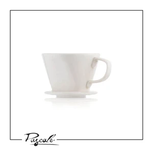 Pascale Porcelain Coffee Filter Pour Over Cone Drip Brewer קונוס קפה פילטר קרמיקה פסקל