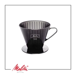 Melitta Coffee Filter Cone 1 Cup מליטה קונוס קפה פילטר כוס בודדת שחור