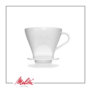 Melitta Porcelain Coffee Filter Cone מליטה קונוס קפה פילטר קרמיקה 4-6 כוסות