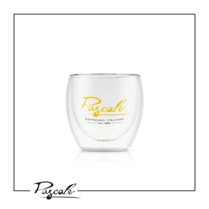 Pascale Double Walled Espresso Coffee Glass 80ml כוס אספרסו בעלת דופן כפולה פסקל