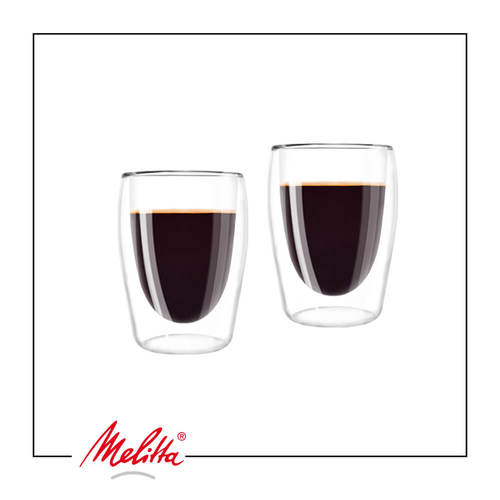 Melitta Double Walled Cappuccino Glasses
