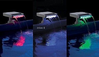 מפל LED צבעוני לבריכה 28090 INTEX 