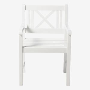 כיסא יחיד עץ מהגוני לבן רוזנברג ROSENBORG Chair
