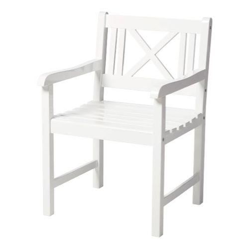 כיסא יחיד עץ מהגוני לבן רוזנברג ROSENBORG Chair