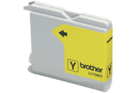 מחסנית דיו צהוב ברדר Brother Yellow Ink Cartridge LC1000Y מקורי