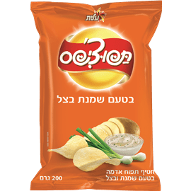 תפוציפס שמנת בצל- עלית (200 גר