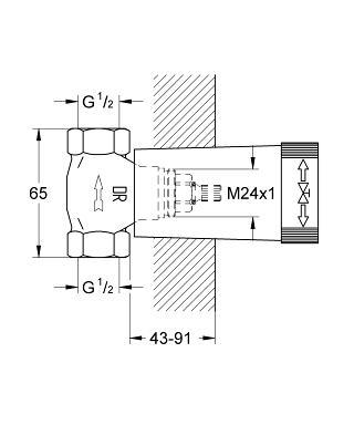גוף פנימי 29032000 GROHE