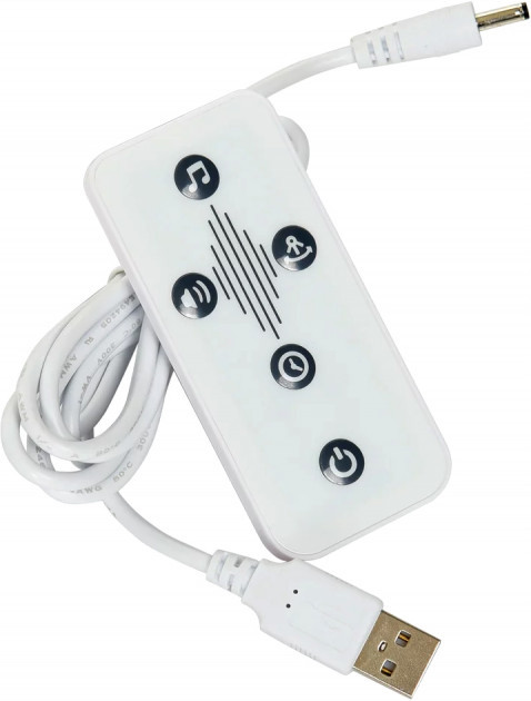 שלט רחוק  וכבל  USB