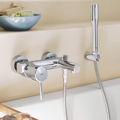 32212001 ברז סוללה לאמבטיה קומפלט GROHE סדרת CONCETTO 