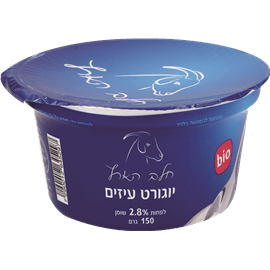 יוגורט עיזים 2.8%- חלב הארץ (150 גר')