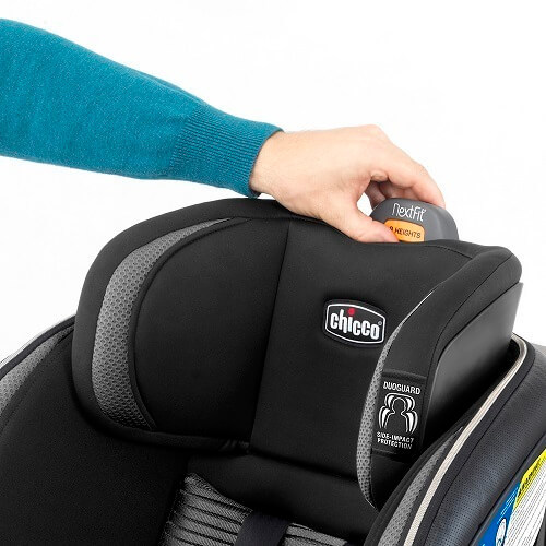 כיסא בטיחות נקסטפיט זיפ מקס - NextFit Zip Max בצבע שחור/אפור COLL צ'יקו