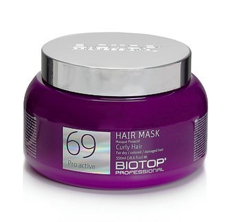  Biotop ביוטופ מסכה לשיער מתולתל 500 מ